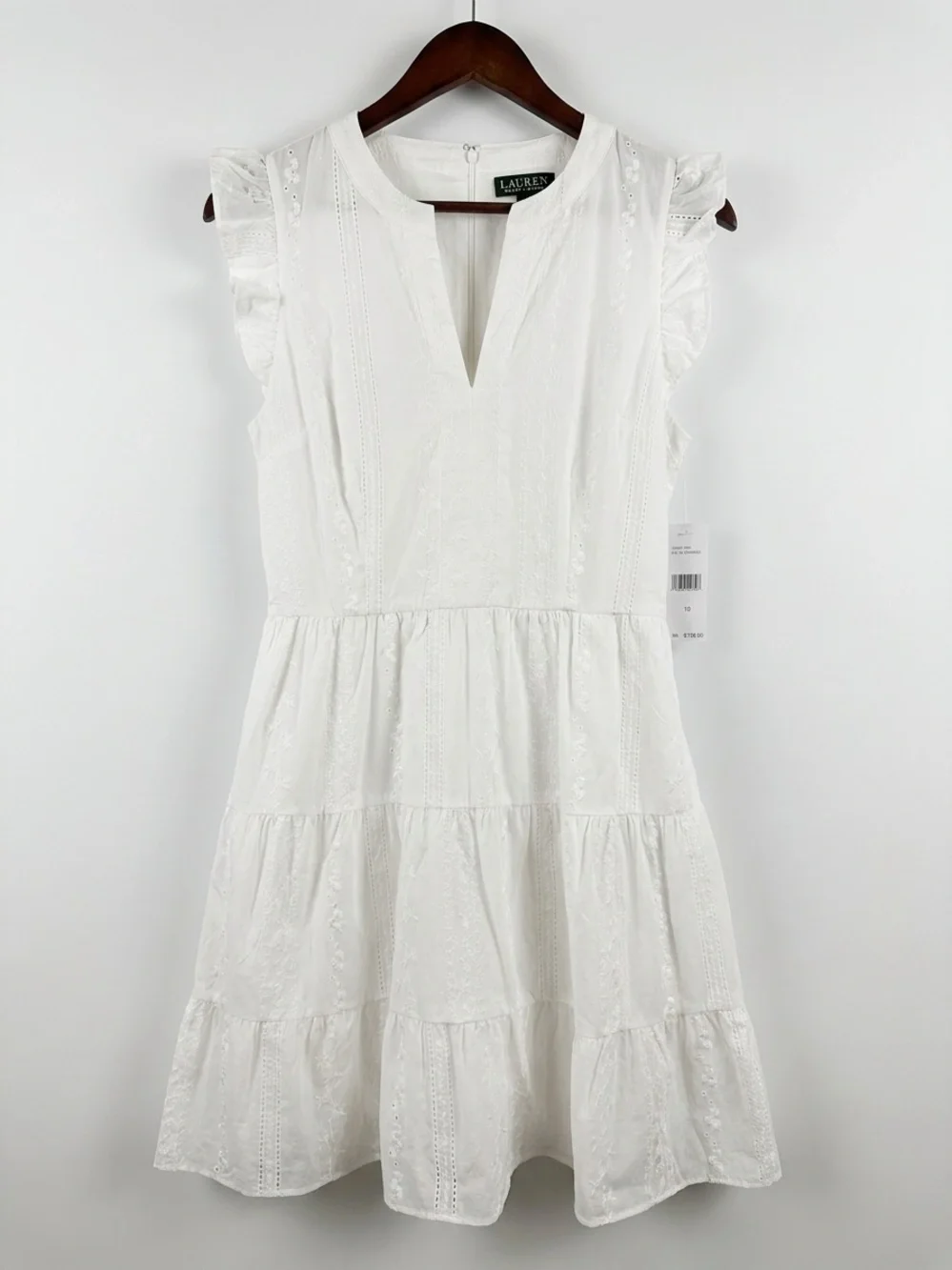 shelli eyelet mini dress Shelli Dress True Navy Oversized Pinwheel Eyelet